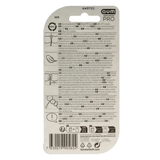 GUM Soft picks advanced pro small 30.00 Stuks