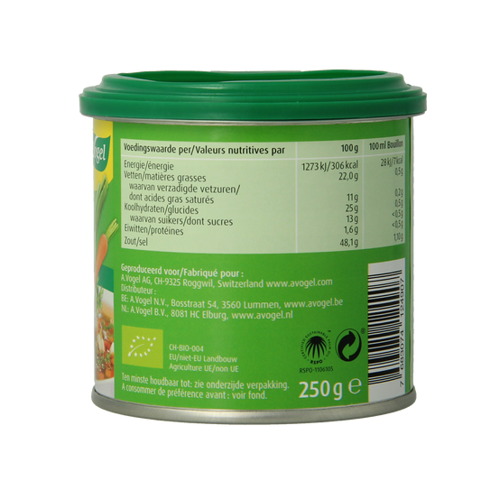 A Vogel Herbamare bouillonbasis bio 250.00 Gram