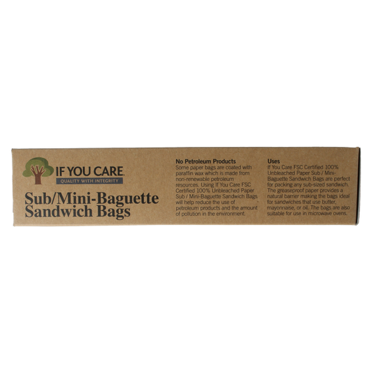 If You Care Mini baguette & sandwich bags 30 Stuks
