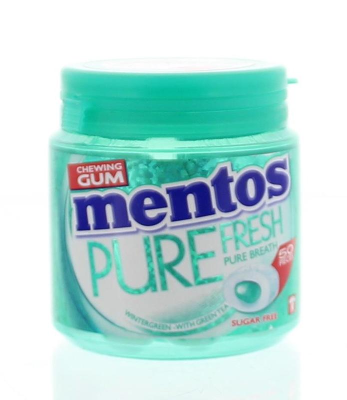 Mentos Gum pure fresh winter pot 50.00 Stuks
