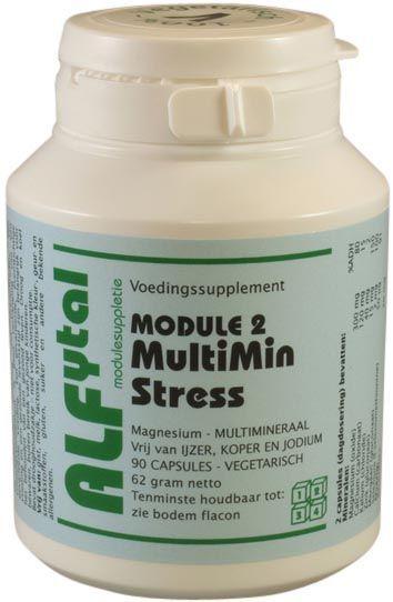 Alfytal MultiMin stress magnesium-multimineraal 90.00 Vegetarische capsules