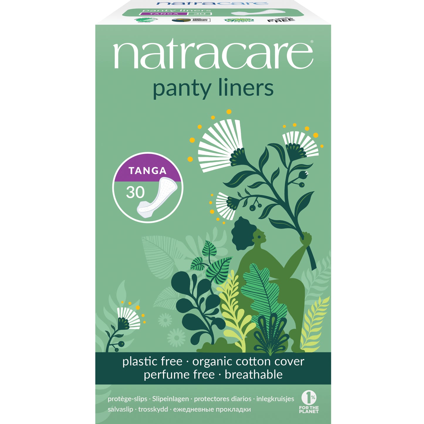 Natracare Inlegkruisjes string 30 Stuks