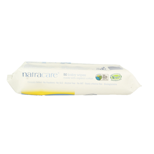 Natracare Babydoekjes 50 Stuks