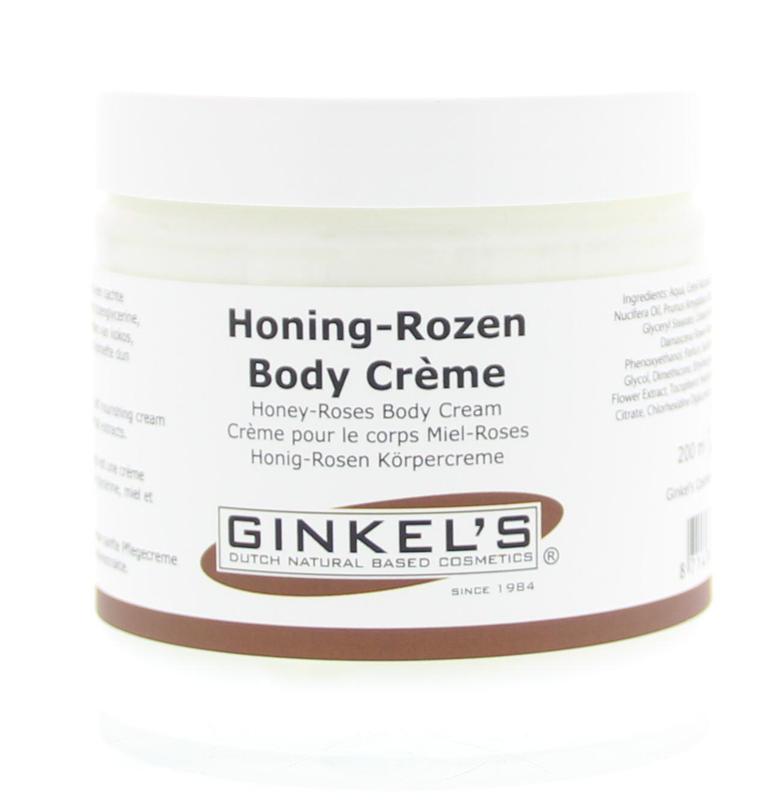 Ginkel's Bodycreme honing rozen 200 Milliliter
