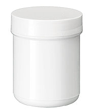 Blockland Zalfpot wit PP plastobel gedopt 70ml 56 Stuks