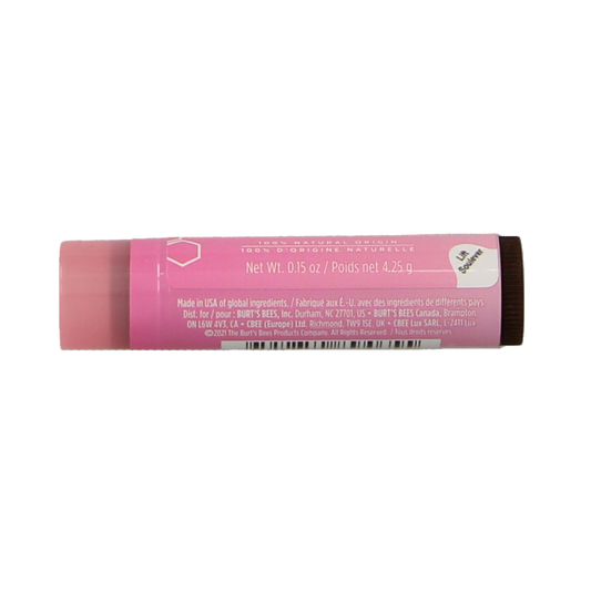 Burt's Bees Getinte lippenbalsem Pink blossom 4.25 Gram
