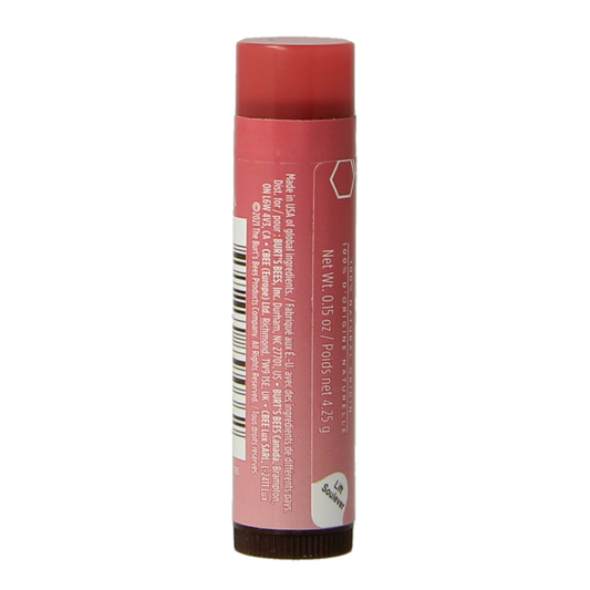 Burt's Bees Getinte lippenbalsem rose 4.25 Gram