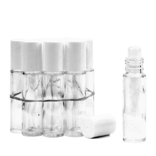 Chi Flesje met roller glas 10ml 10 Stuks