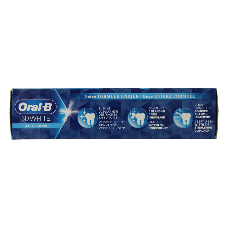 Oral B Tandpasta 3D white arctic fresh 75 Milliliter