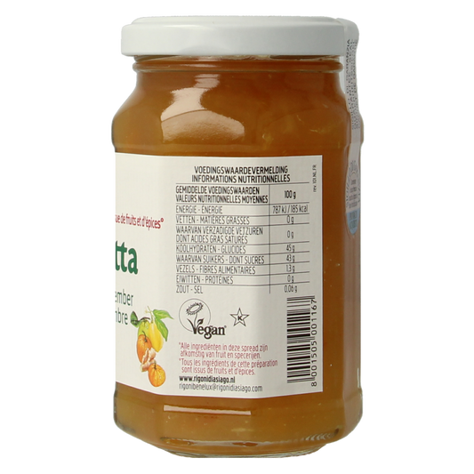 Fiordifrutta Citrusmix gemberjam bio 260.00 Gram