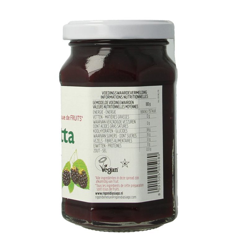 Fiordifrutta Bramenjam bio 250 Gram