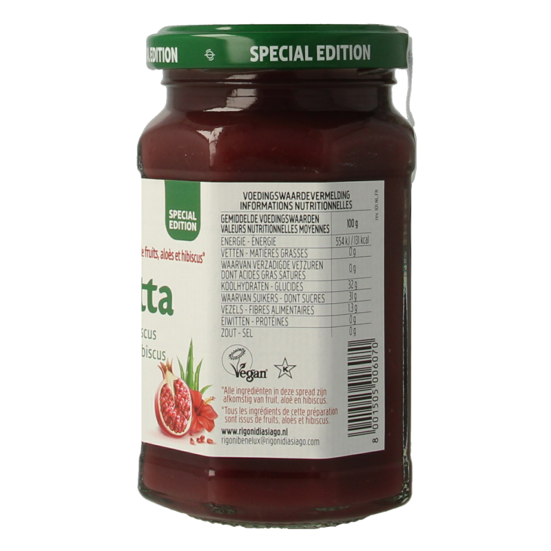 Fiordifrutta Granaatappel aloe hibiscus bio 250 Gram