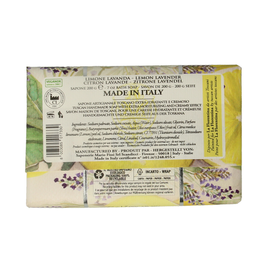 La Florentina Zeep citroen-lavendel 200.00 Gram