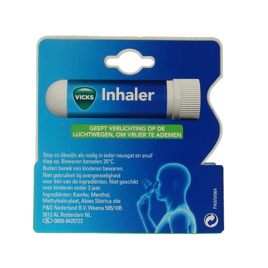 Vicks Inhaler blister 1.00 Stuks