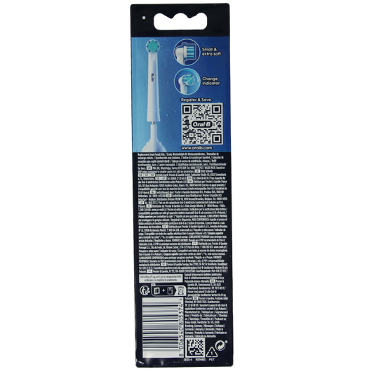 Oral B Opzetborstel kids spiderman 4 Stuks