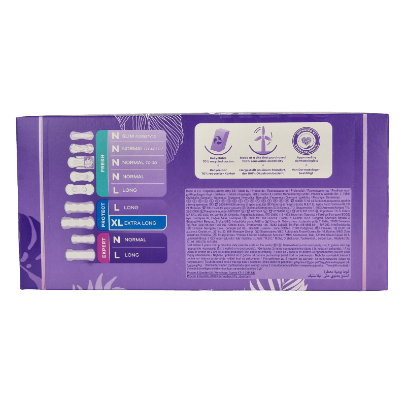 Always Inlegkruisjes daily protect extra long 42 Stuks