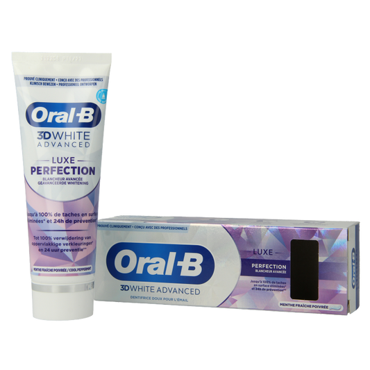 Oral B Tandpasta 3D white luxe perfection 75 Milliliter