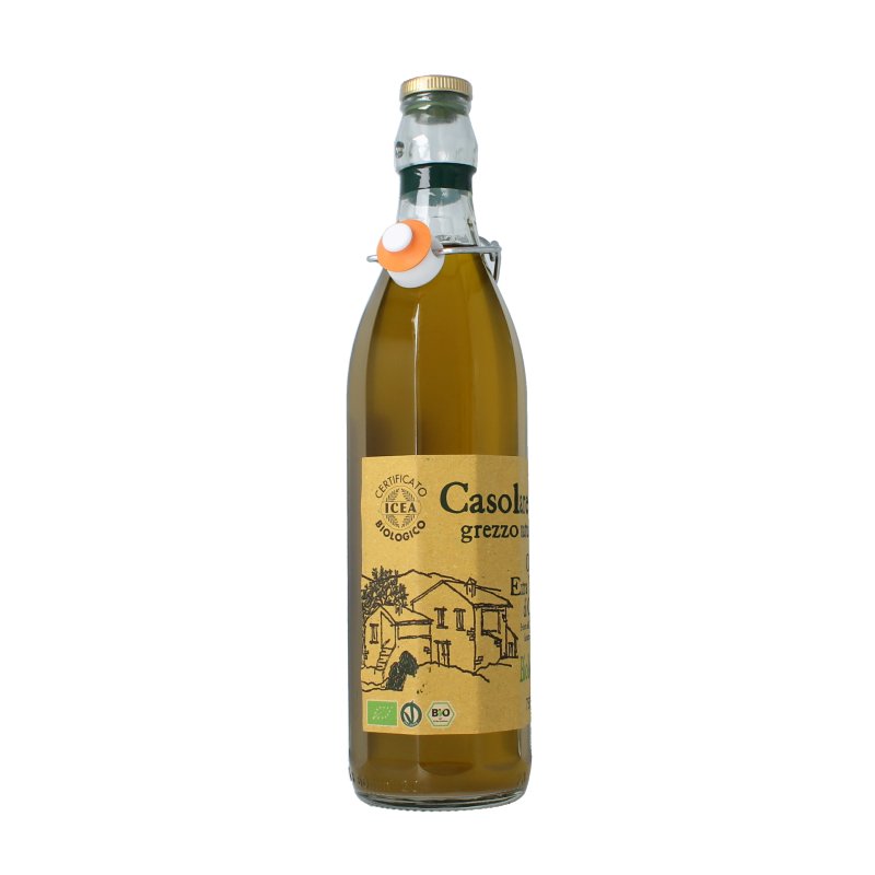 CasolareBio Olijfolie extra vierge ongefilterd bio 750 Milliliter