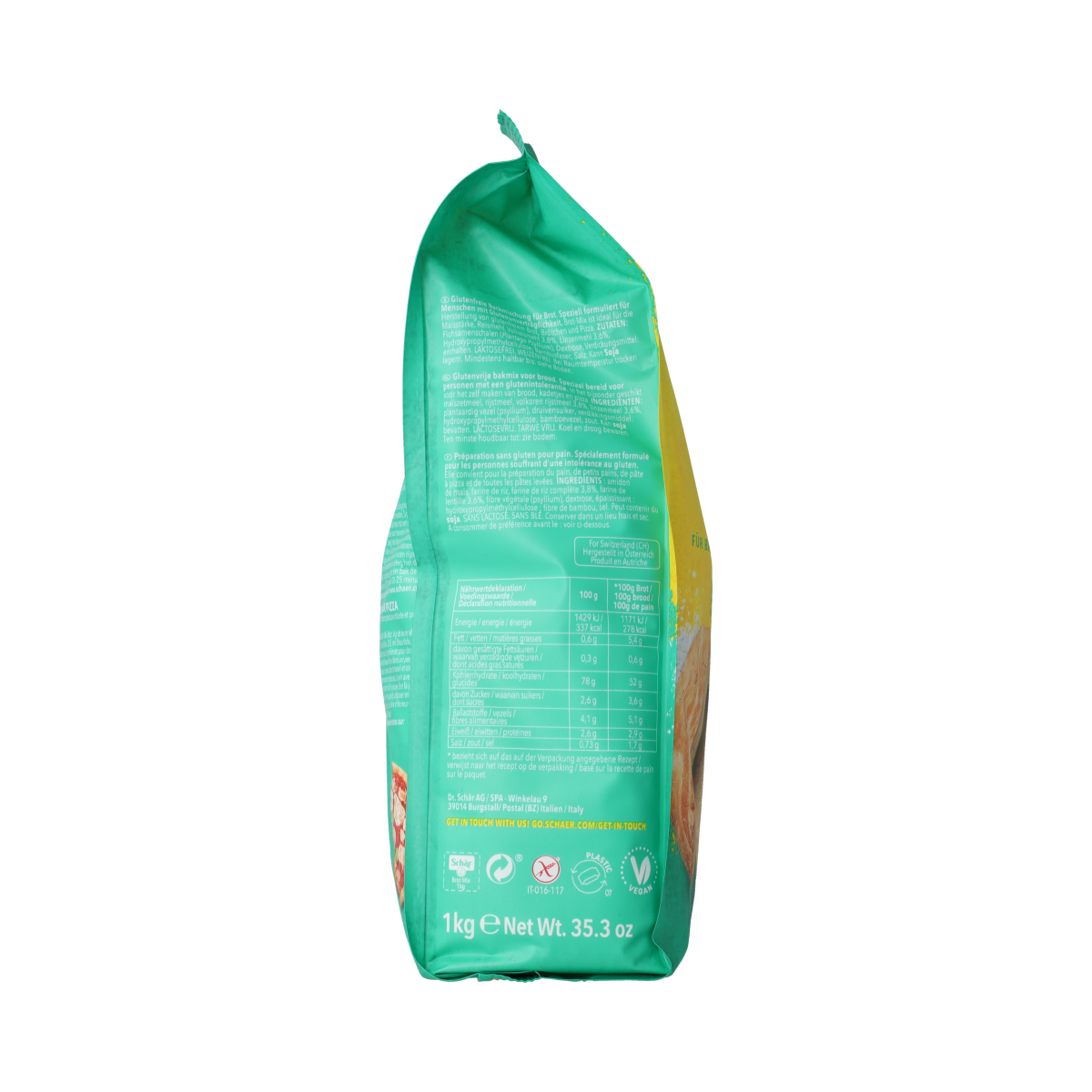 Schar Mix B broodmix glutenvrij 1.00 Kilogram