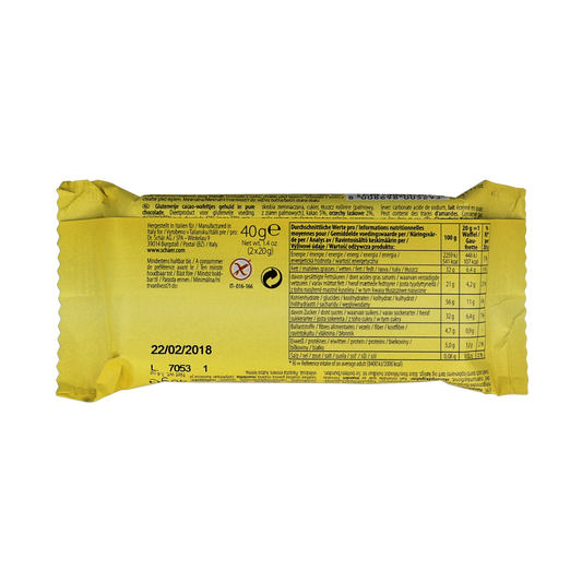 Schar Quadritos cacao wafel glutenvrij 40.00 Gram