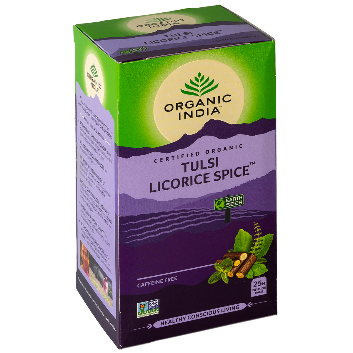 Organic India Tulsi licorice spice thee bio 25 Zakjes
