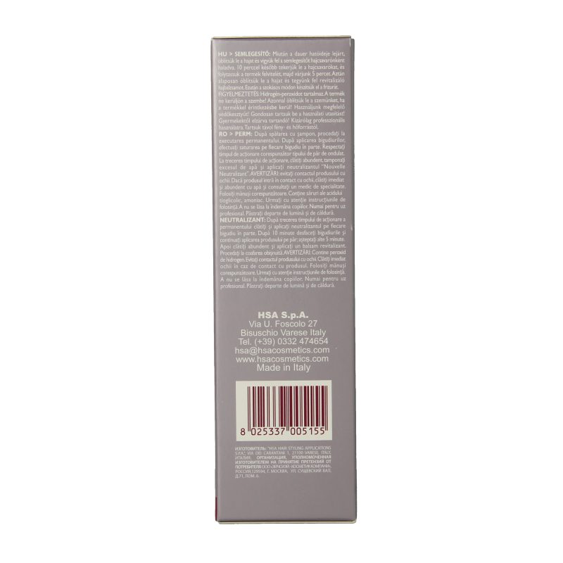 Nouvelle Permanent kit nr 0 2 x 120ml 1 Set