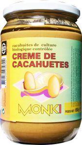 Monki Pindakaas met zout eko bio 650 Gram