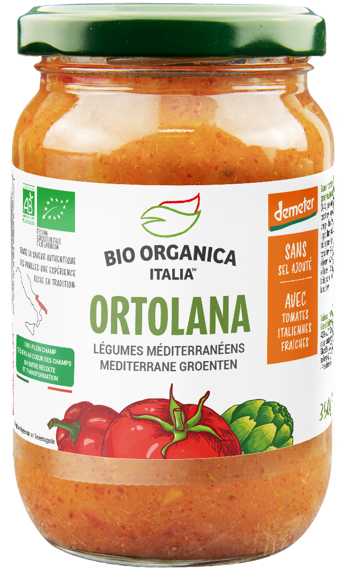 Bio Organica Pastasaus ortolana demeter 350.00 Gram