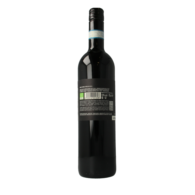 Mont Albano Nero d avola terre siciliane rood bio 750 Milliliter