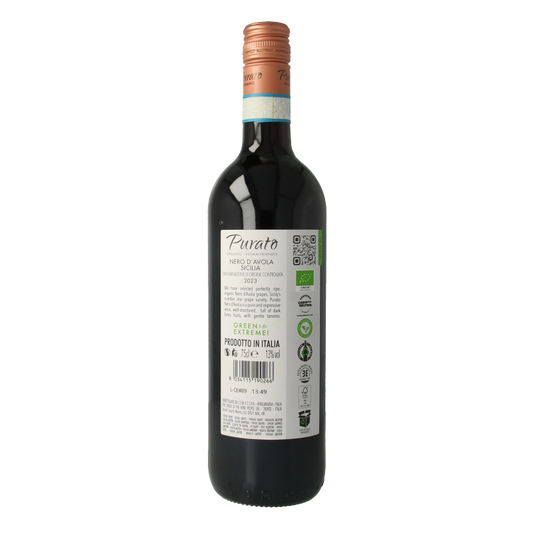 Purato Nero d'avola bio 750 Milliliter