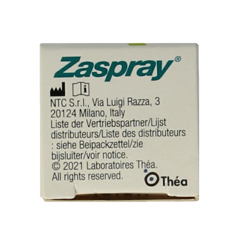 Zaspray Zaspray oogspray 10 Milliliter