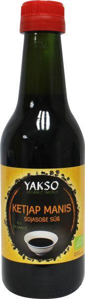 Yakso Ketjap manis bio 250 Milliliter