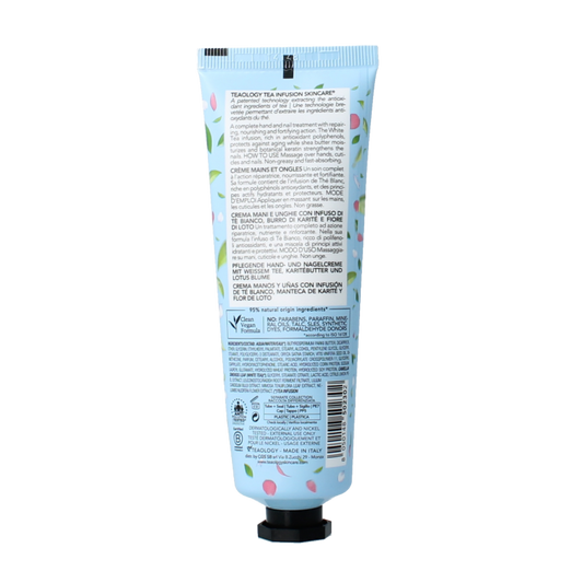 Teaology White tea hand & nail cream 75 Milliliter