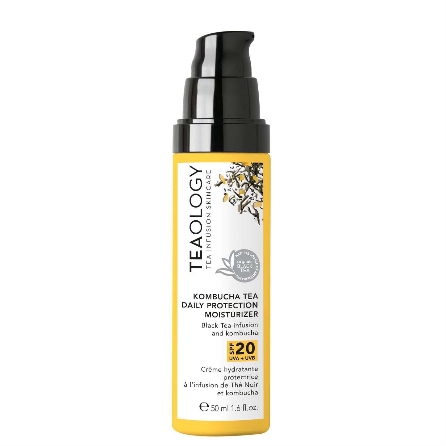 Teaology Kombucha tea moisturizer SPF20 50 Milliliter
