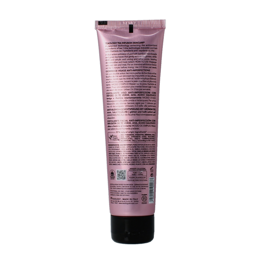 Teaology Tea glow blemish face scrub 100 Milliliter