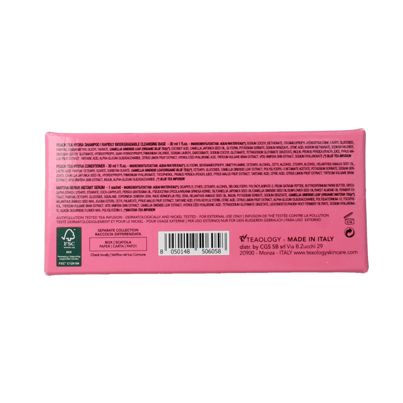 Teaology Peach tea hair kit 1 Stuks