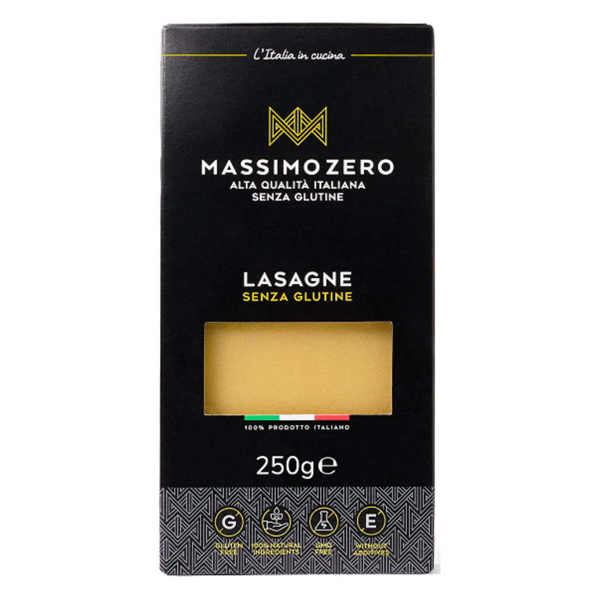 Massimo Zero Lasagne glutenvrij 250 Gram