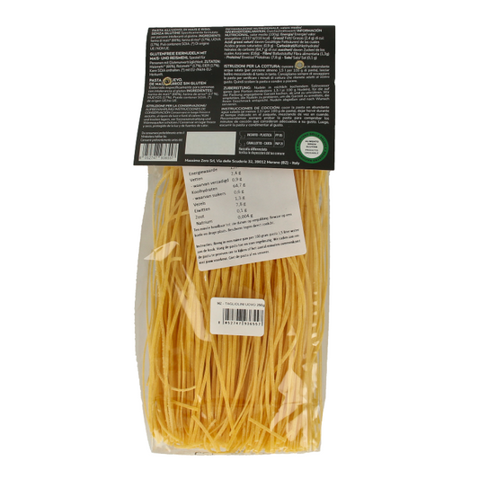 Massimo Zero Tagliolini eierpasta glutenvrij 250 Gram
