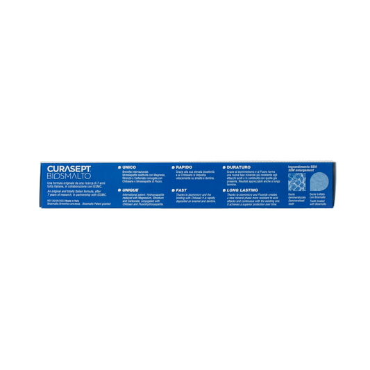 Curasept Biosmalto tandpasta junior caries erosie slijtage 75.00 Milliliter
