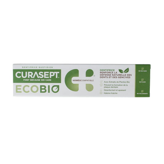 Curasept EcoBio tandpasta 75.00 Milliliter