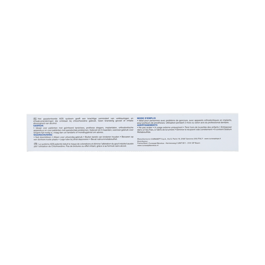 Curasept ADS DNA 720 CHX 0,20% gel-tandpasta 75.00 Milliliter
