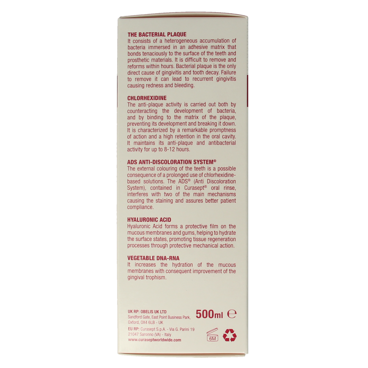 Curasept Perio mondspoeling chloorhexidine ADS 500.00 Milliliter
