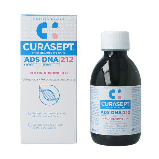 Curasept Mondspoeling chloorhexidine 0,12% 200 Milliliter