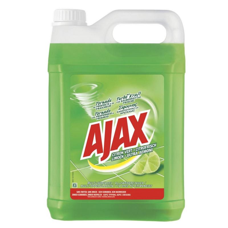 Ajax Allesreiniger limoen fris 5 Liter
