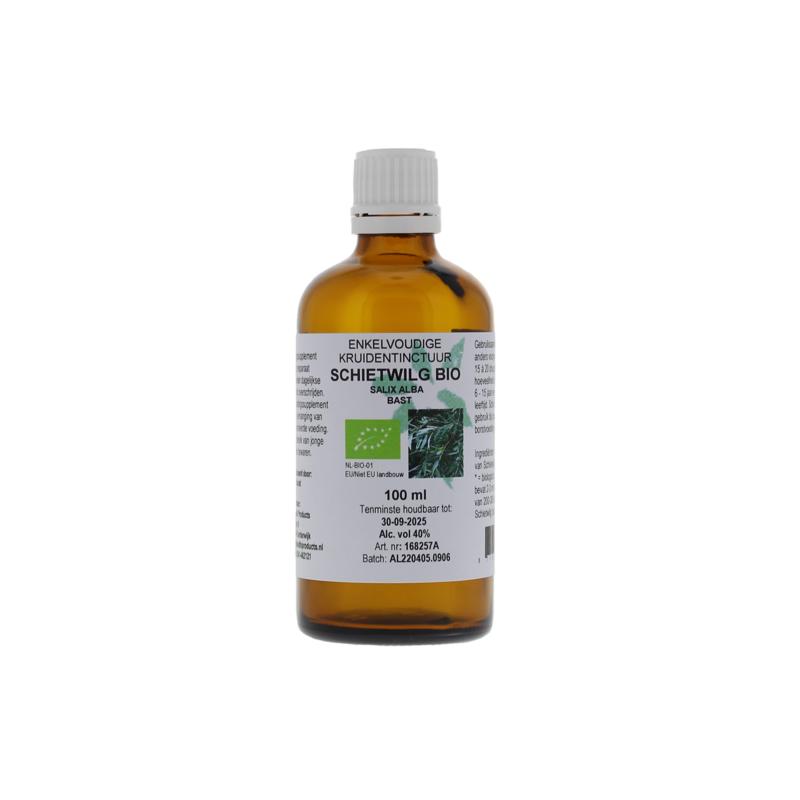 Cruydhof Salix alba / wilgenbast tinctuur bio 100 Milliliter