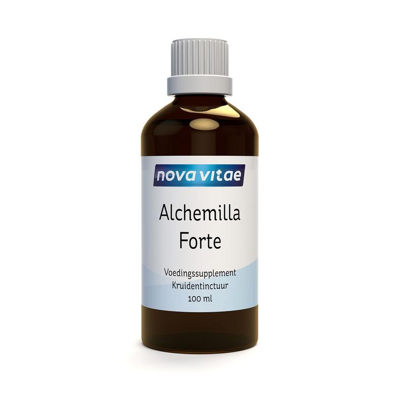 Nova Vitae Alchemilla forte (vrouwenmantel) kruidentinctuur 100.00 Milliliter