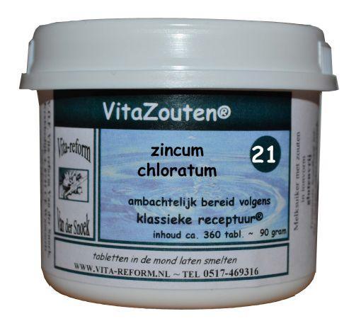 Vitazouten Zincum chloratum/mur. VitaZout nr.21 360.00 Tabletten
