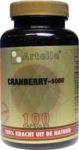 Artelle Cranberry 5000mg 100 Capsules