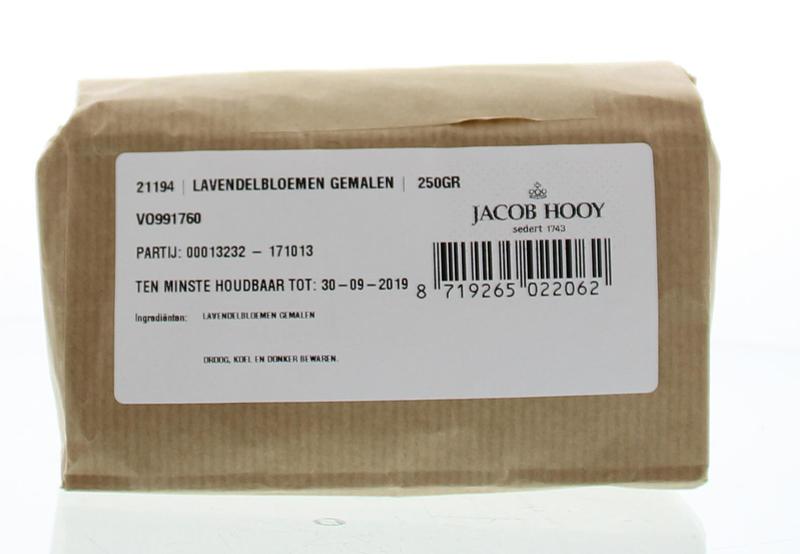 Jacob Hooy Lavendel gemalen 250.00 Gram