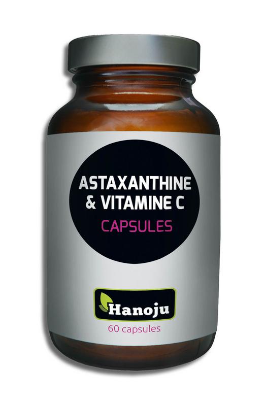 Hanoju Astaxanthine & vitamine C 60.00 Capsules